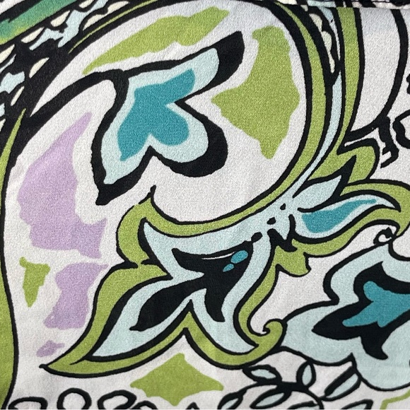 Chicos Black Label Buttondown Tunic Paisley XL - Picture 4 of 14